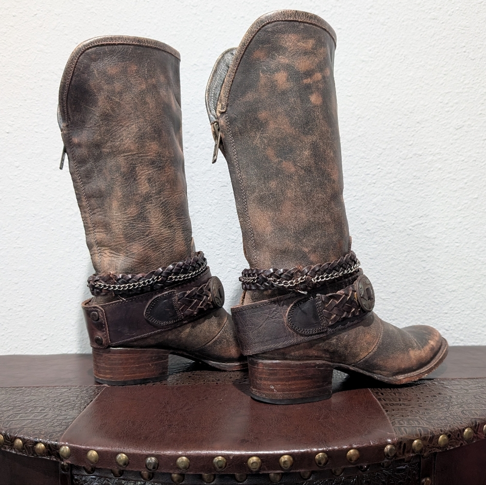 FreeBird BRECK Western Style Boots size 7 - Picture 8 of 13